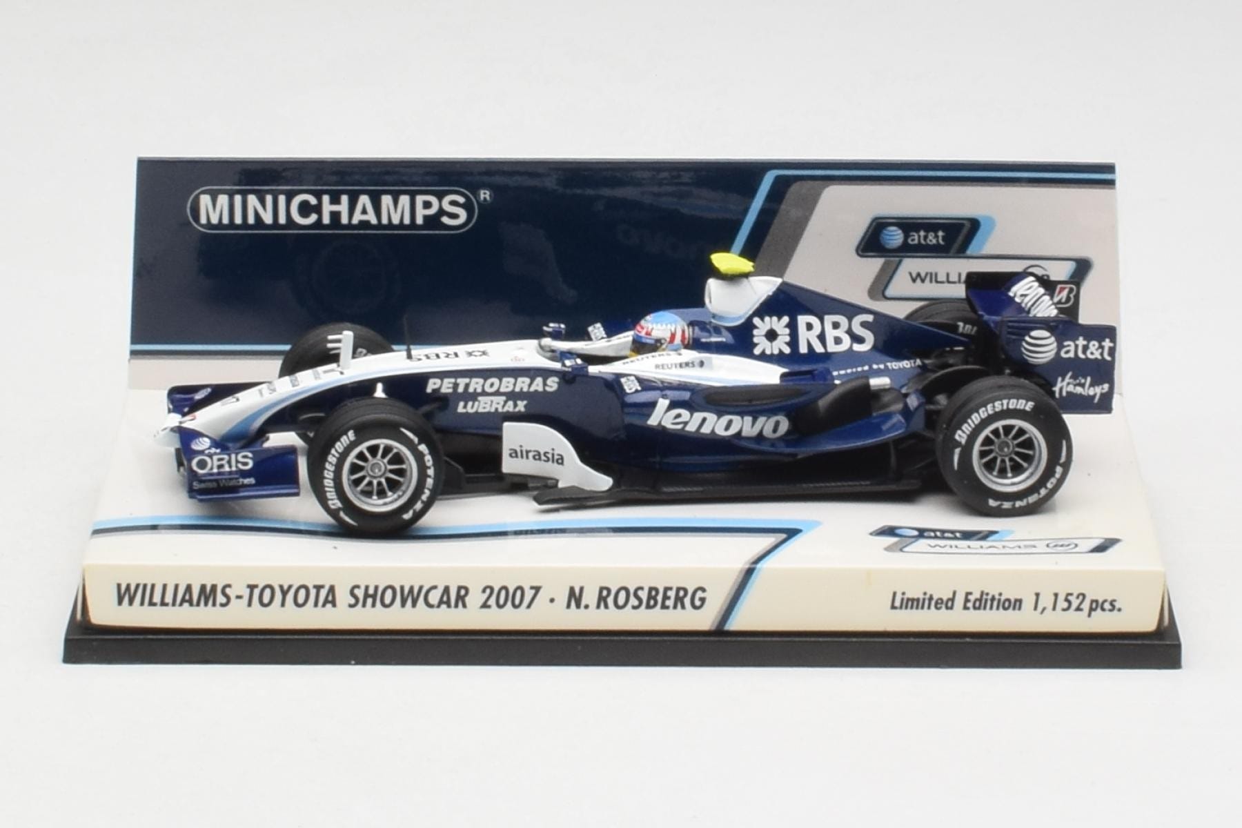 Minichamps Williams FW29 Rosberg 1:43 F1 Showcar