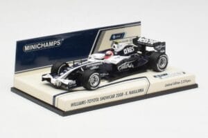 Williams FW30 K. Nakajima F1 Showcar Version 1 2008 Minichamps 1:43 400080078 Diecast - image 3 of 5