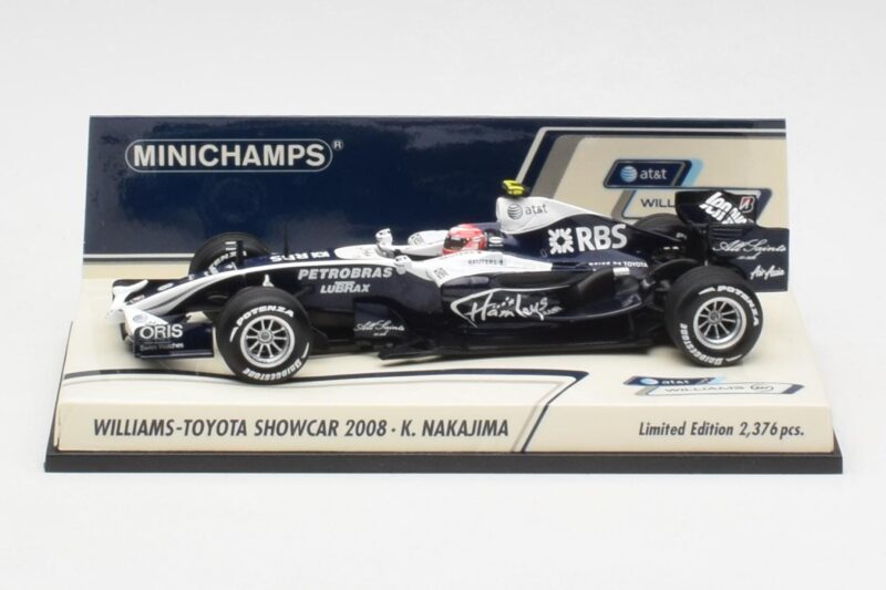 Williams FW30 K. Nakajima F1 Showcar Version 1 2008 Minichamps 1:43 Williams FW30 K. Nakajima F1 Showcar Version 1 2008 Minichamps 1:43 400080078 Diecast