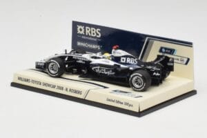 Williams FW30 N. Rosberg F1 Showcar 2008 Minichamps 1:43 403080077 Diecast - image 4 of 4