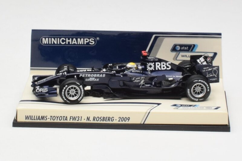 Williams FW31 Toyota #16 N. Rosberg F1 2009 Minichamps 1:43 400080207-M1 Diecast