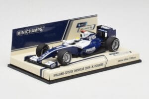 Williams FW31 N. Rosberg F1 Showcar 2009 Minichamps 1:43 400090086 Diecast - image 2 of 4