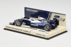 Williams FW31 N. Rosberg F1 Showcar 2009 Minichamps 1:43 400090086 Diecast - image 3 of 4