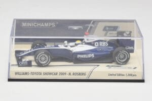 Williams FW31 N. Rosberg F1 Showcar 2009 Minichamps 1:43 400090086 Diecast - image 4 of 4