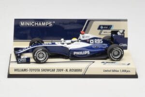 Williams FW31 N. Rosberg F1 Showcar 2009 Minichamps 1:43 400090086 Diecast