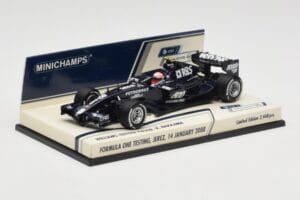 Williams Toyota FW29B K. Nakajima Jerez Test 14 January 2008 Minichamps 1:43 400080108 Diecast - image 2 of 5