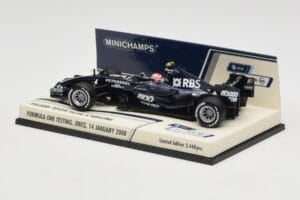 Williams Toyota FW29B K. Nakajima Jerez Test 14 January 2008 Minichamps 1:43 400080108 Diecast - image 3 of 5