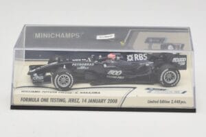 Williams Toyota FW29B K. Nakajima Jerez Test 14 January 2008 Minichamps 1:43 400080108 Diecast - image 5 of 5