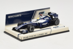 Williams FW31 Toyota #16 N. Rosberg F1 2009 Minichamps 1:43 400090016 Diecast - image 2 of 5
