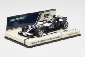 Williams FW30 Toyota Showcar #16 N. Rosberg F1 2008 Minichamps 1:43 400080077 Diecast - image 2 of 5