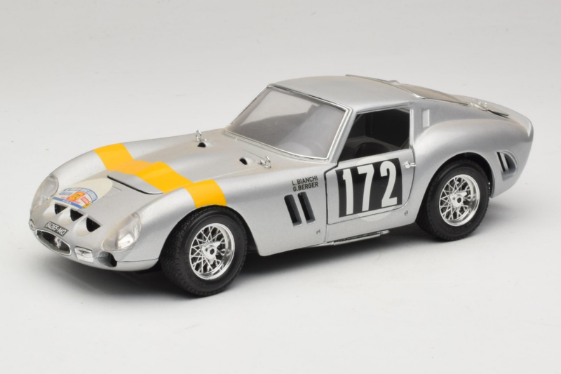 Ferrari 250 GTO #172 Tour de France 1964 Bburago 1:18 Ferrari 250 GTO #172 Tour de France 1964 Bburago 1:18 7011 Diecast