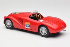 Ferrari 166 MM Barchetta Red Hot Wheels 1:18 B6054 Diecast - image 7 of 8