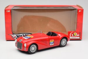 Ferrari 166 MM Barchetta Red Hot Wheels 1:18 B6054 Diecast - image 8 of 8