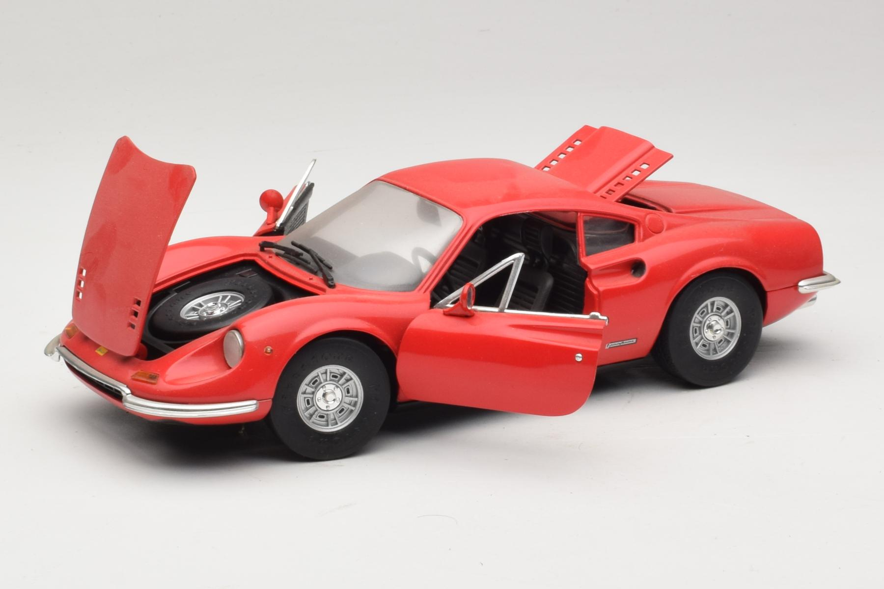 Anson Ferrari Dino 246GT 1:18 ミニカー Anson Ferrari Dino 246 GT 1:18 Diecast Red