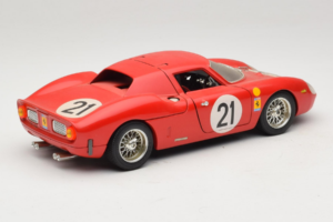 Ferrari 250 LM #21 M. Gregory / J. Rindt 24 Hours of Le Mans 1965 Bburago 1:18 3033-P2 Diecast - image 3 of 8