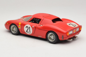 Ferrari 250 LM #21 M. Gregory / J. Rindt 24 Hours of Le Mans 1965 Bburago 1:18 3033-P2 Diecast - image 7 of 8