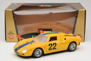 Ferrari 250 LM #22 Yellow 1965 Bburago 1:18 3333-Y1 Diecast - image 8 of 8