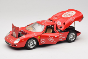 Ferrari 250 LM Red White Essen Autographs Limited Edition Bburago 1:18 3033-P4 Diecast - image 2 of 8