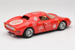 Ferrari 250 LM Red White Essen Autographs Limited Edition Bburago 1:18 3033-P4 Diecast - image 3 of 8