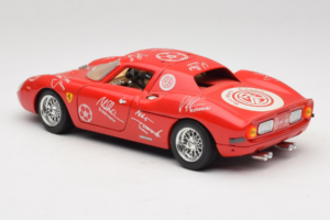Ferrari 250 LM Red White Essen Autographs Limited Edition Bburago 1:18 3033-P4 Diecast - image 7 of 8