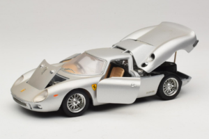 Ferrari 250 LM Silver Bburago 1:18 3033-S1 Diecast - image 2 of 8
