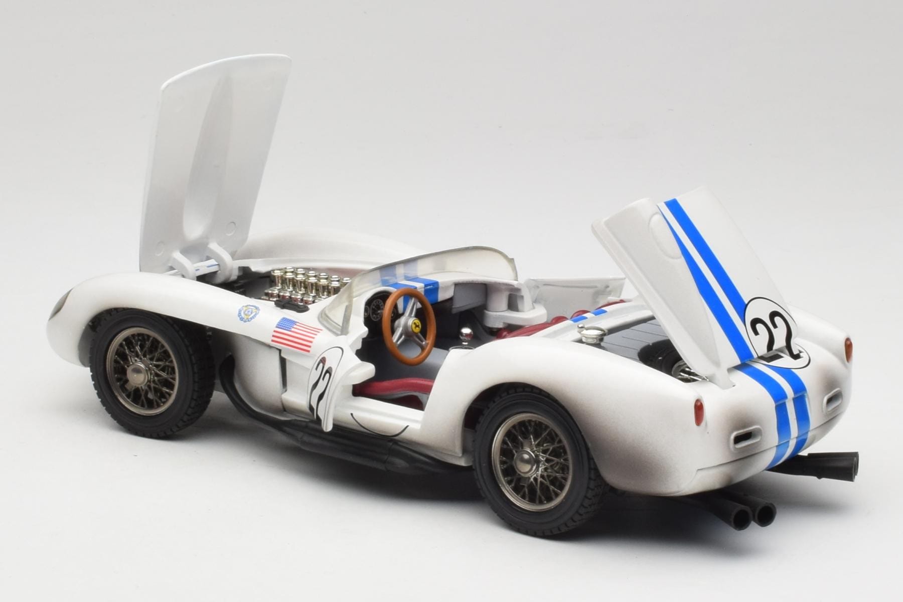 Hot Wheels Ferrari 250 TR 1:18 Le Mans 1958 #22