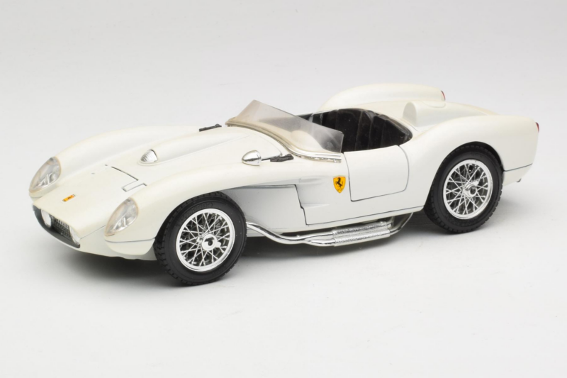 Ferrari 250 Testa Rossa White Replacement Box Bburago 1:18 Ferrari 250 Testa Rossa White Replacement Box Bburago 1:18 3007-R3 Diecast
