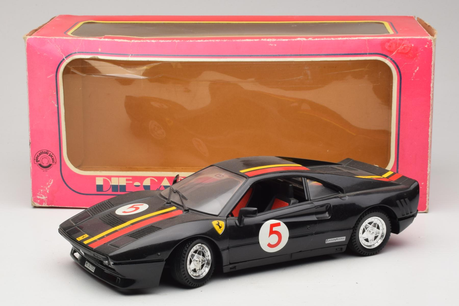 Tonka Ferrari 288 GTO 1:18 Racing #5 Black