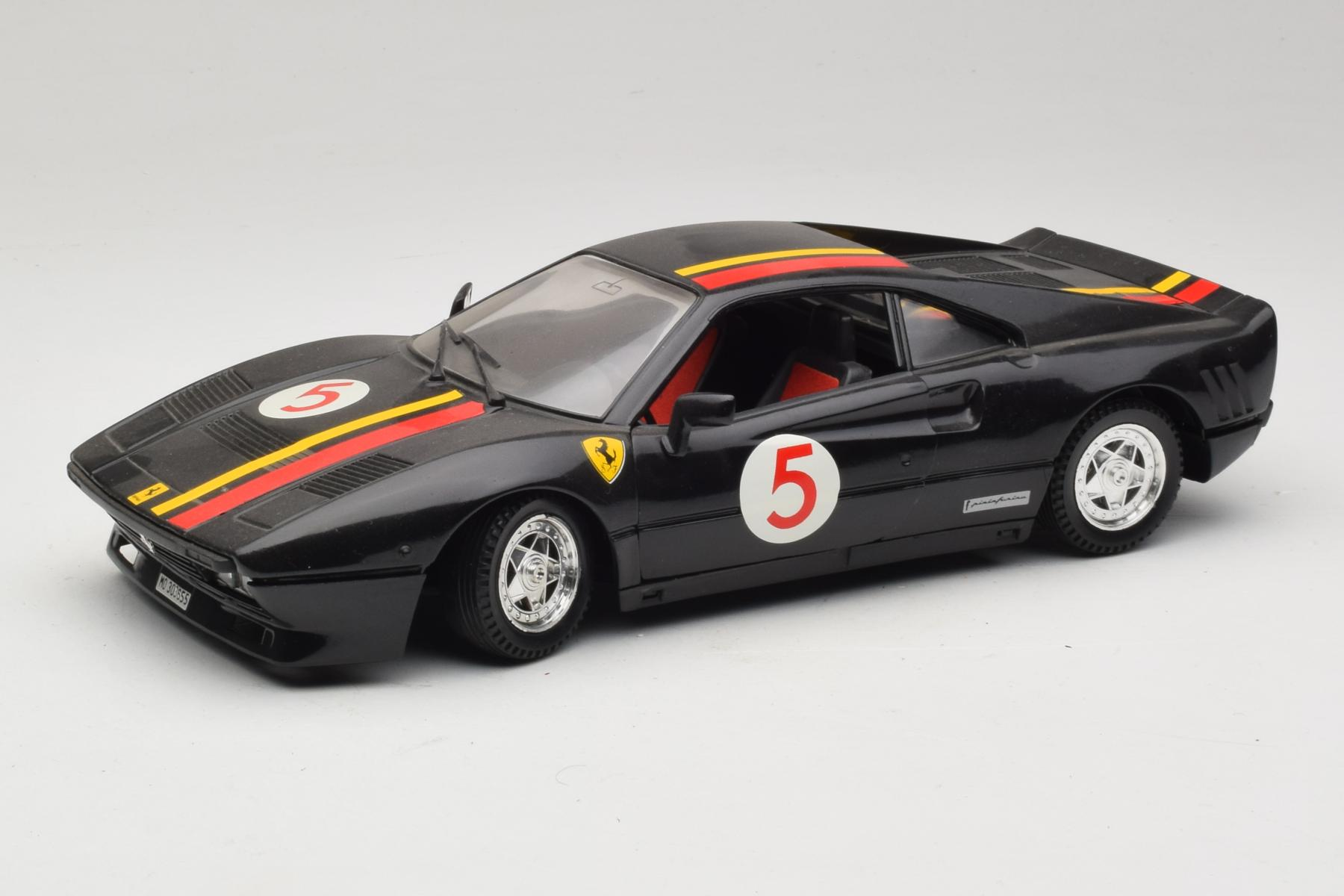 Tonka Ferrari 288 GTO 1:18 Racing #5 Black
