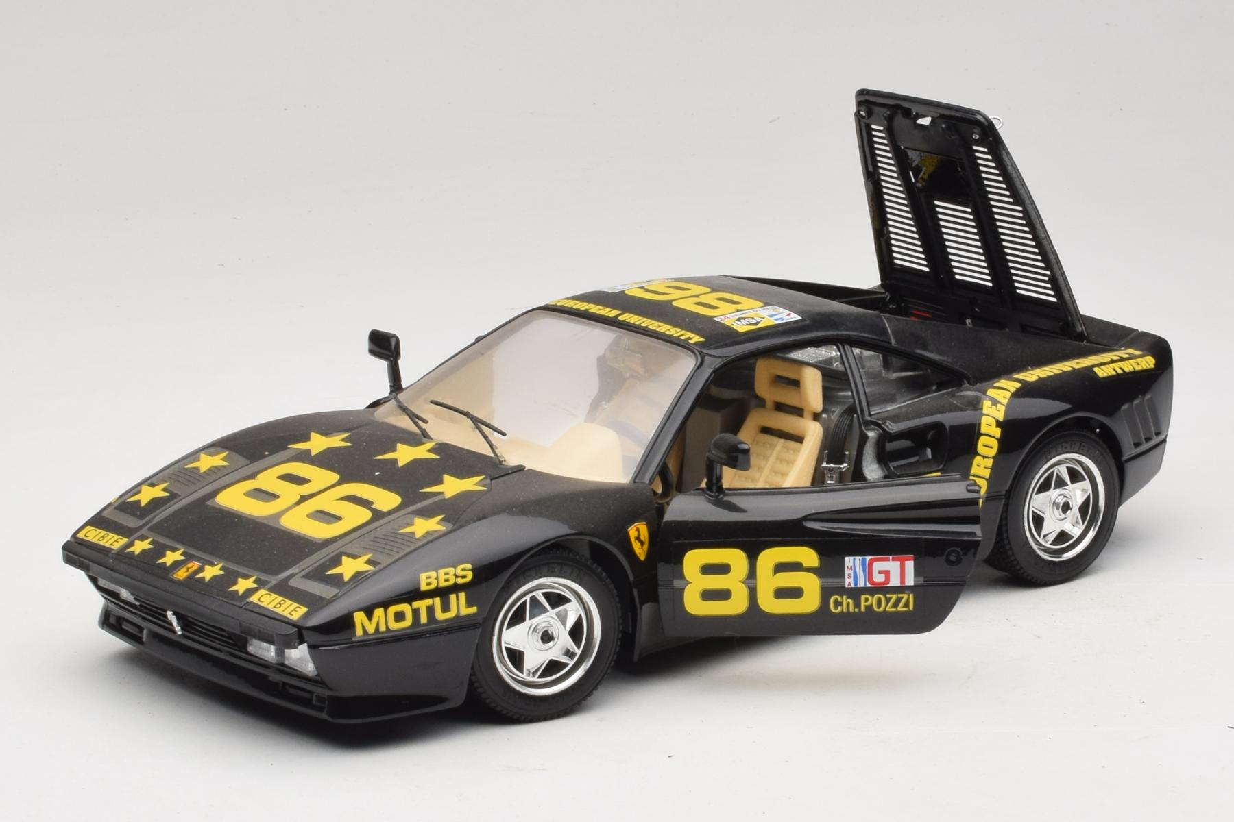 Ferrari 288 GTO #86 Black Limited Edition 1984 Bburago 1:18