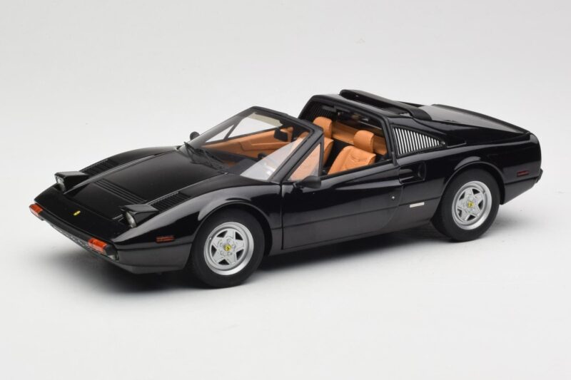 Ferrari 308 GTS Black Hot Wheels 1:18 Ferrari 308 GTS Black Hot Wheels 1:18 P9899 Diecast