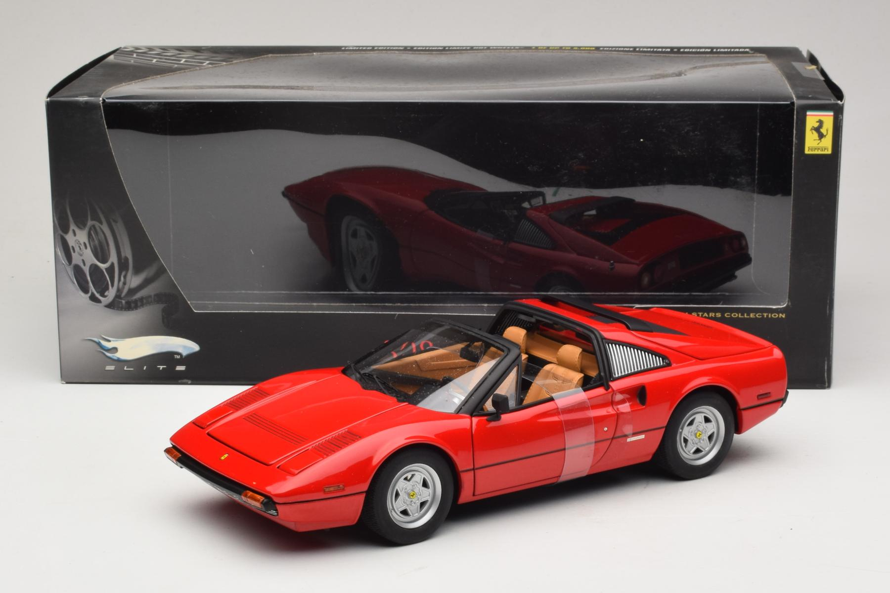 Hot Wheels Ferrari 308 GTS Magnum P.I. 1:18