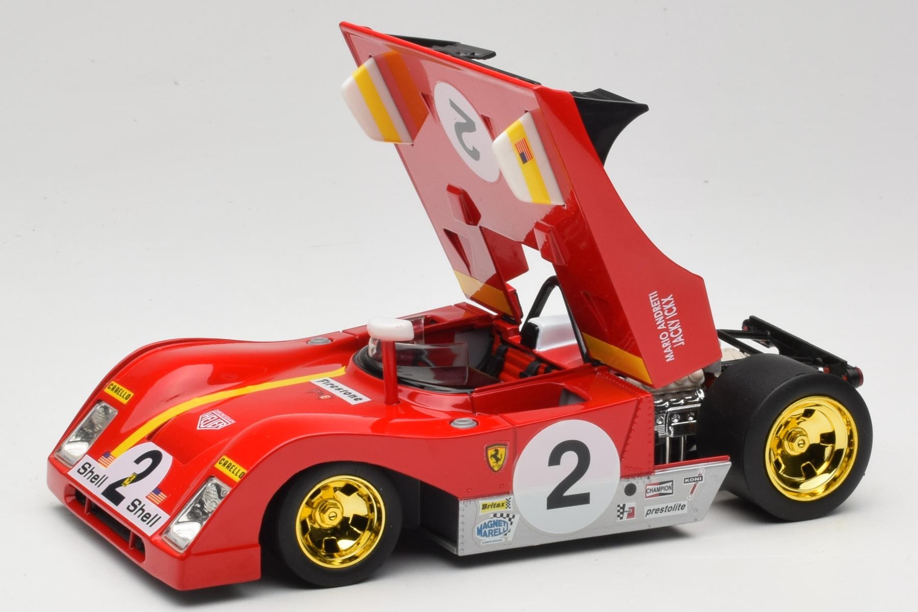 Shell Ferrari 312 PB 1:18 Number 2 Sportscar 1972