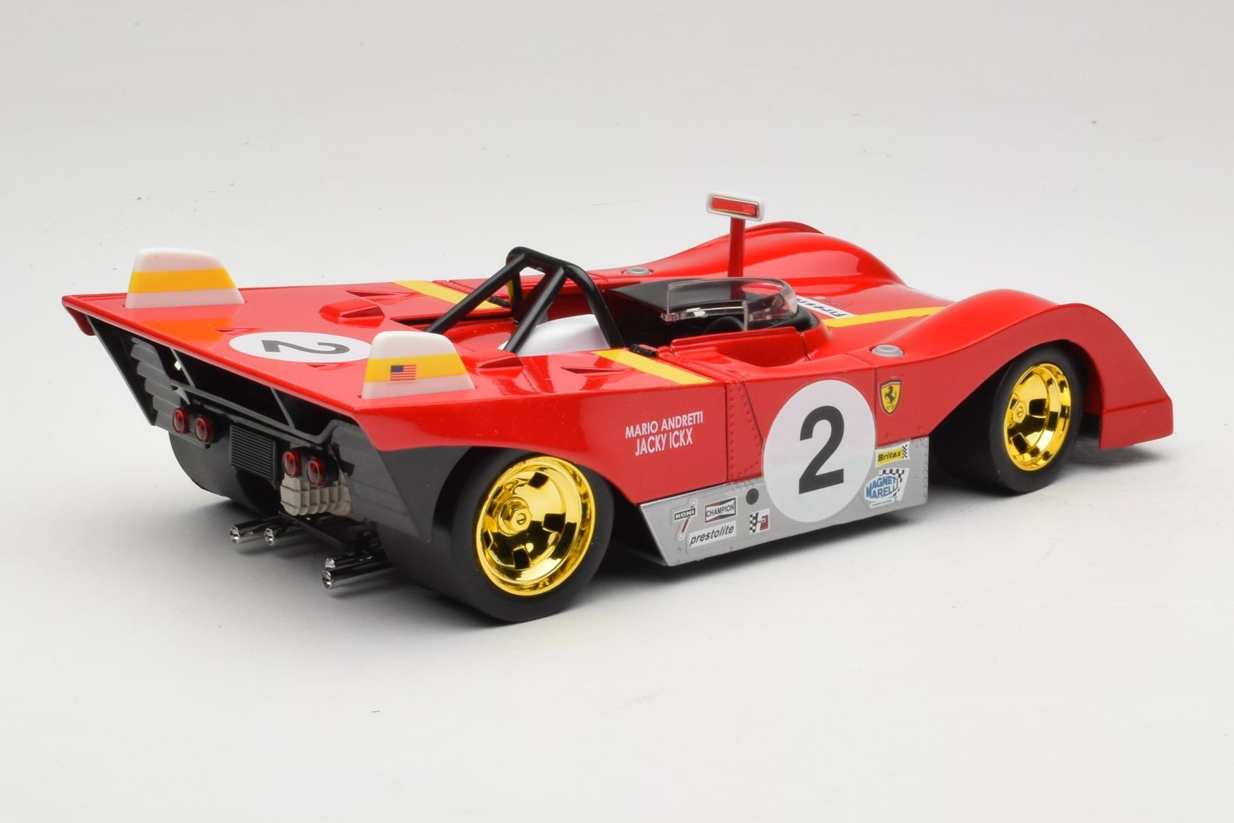 Shell Ferrari 312 PB 1:18 Number 2 Sportscar 1972