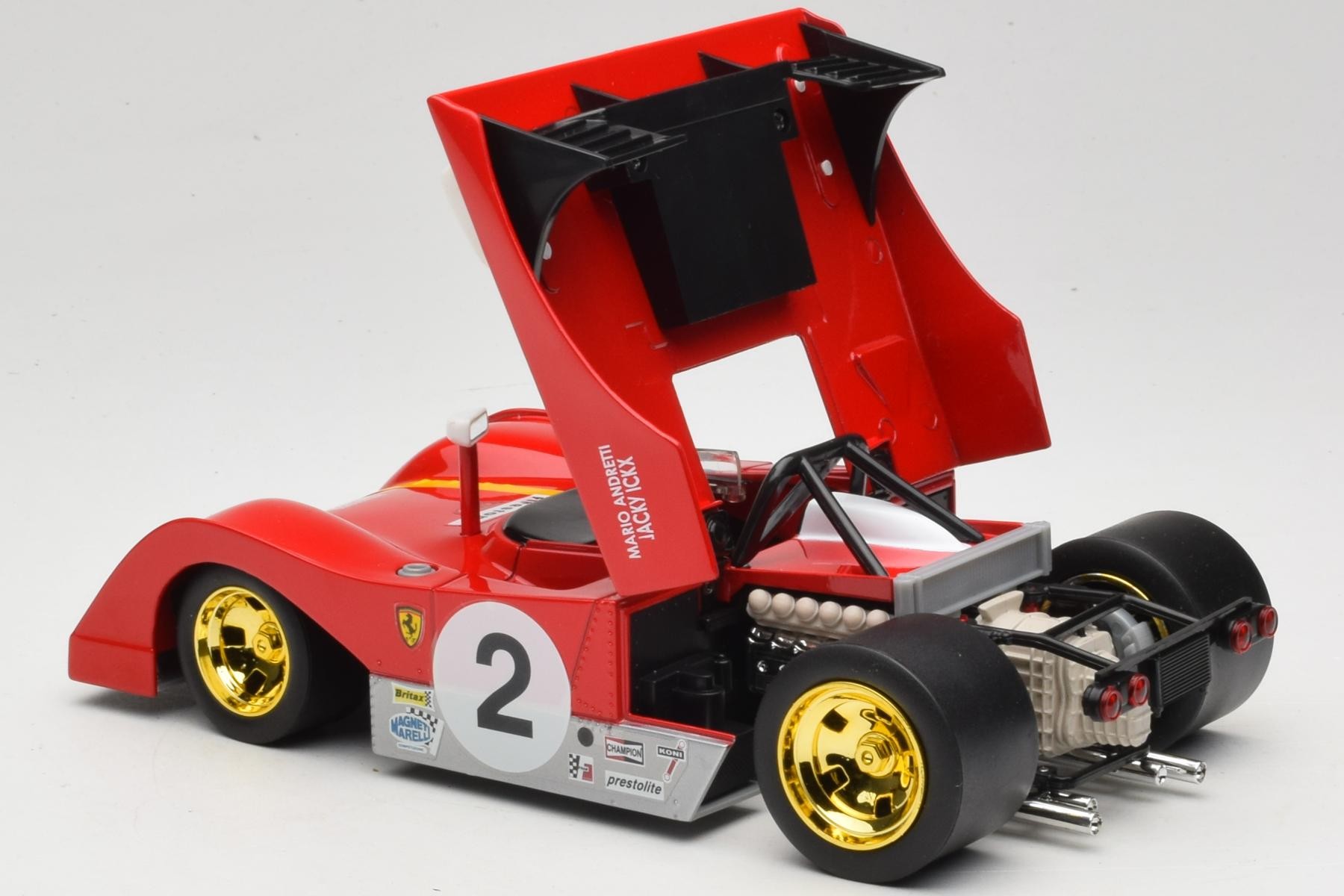 Shell Ferrari 312 PB 1:18 Number 2 Sportscar 1972