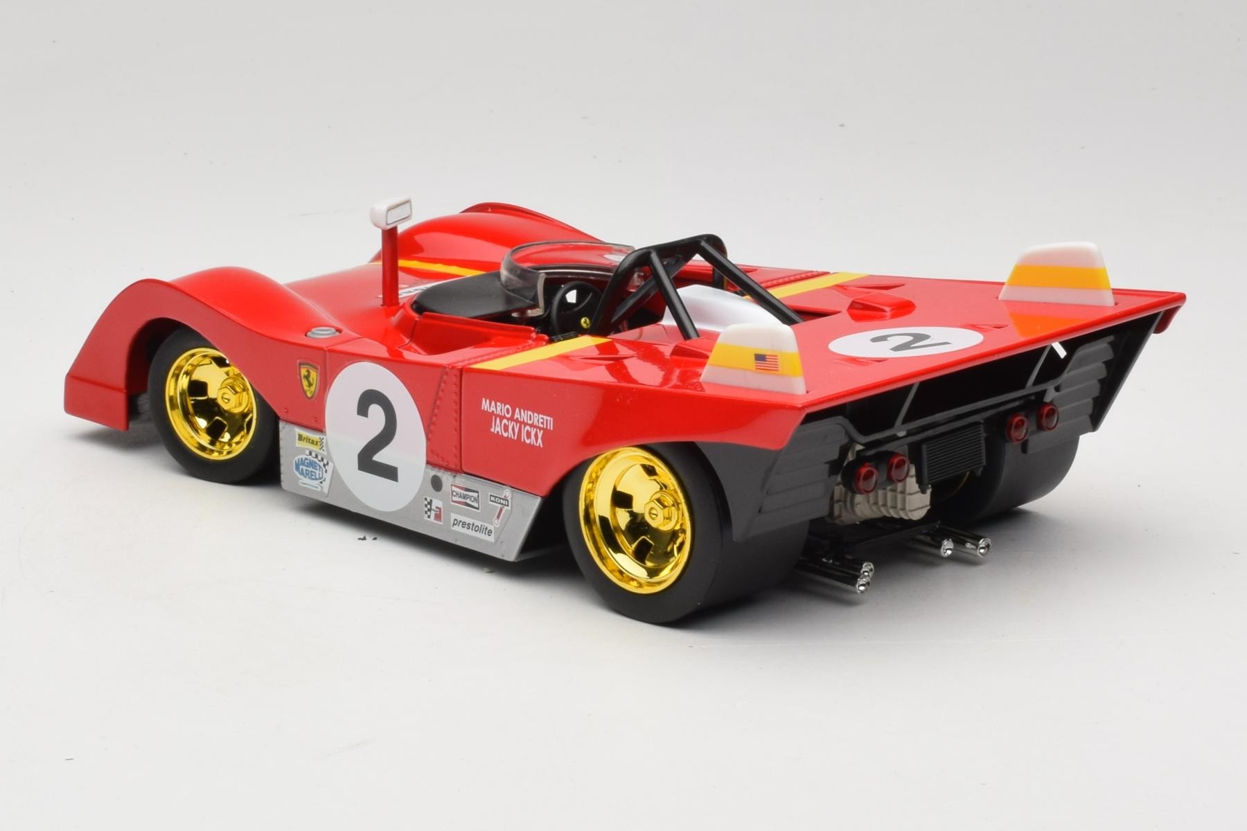 Shell Ferrari 312 PB 1:18 Number 2 Sportscar 1972