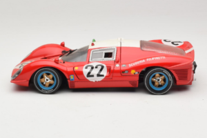 Ferrari 330 P4 #22 Scuderia Filipinetti Poor Condition 1967 Revell 1:18 48825-P1 Diecast - image 4 of 8