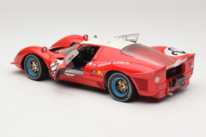 Ferrari 330 P4 #22 Scuderia Filipinetti Poor Condition 1967 Revell 1:18 48825-P1 Diecast - image 5 of 8