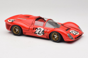 Ferrari 330 P4 #224 Red 1967 Revell 1:18 48825-P2 Diecast - image 5 of 7