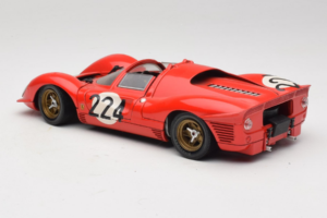 Ferrari 330 P4 #224 Red 1967 Revell 1:18 48825-P2 Diecast - image 6 of 7