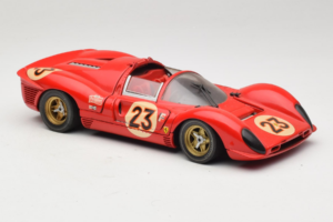 Ferrari 330 P4 #23 L. Bandini / C. Amon 24 Hours of Daytona Winner 1967 Revell 1:18 48833 Diecast - image 6 of 8