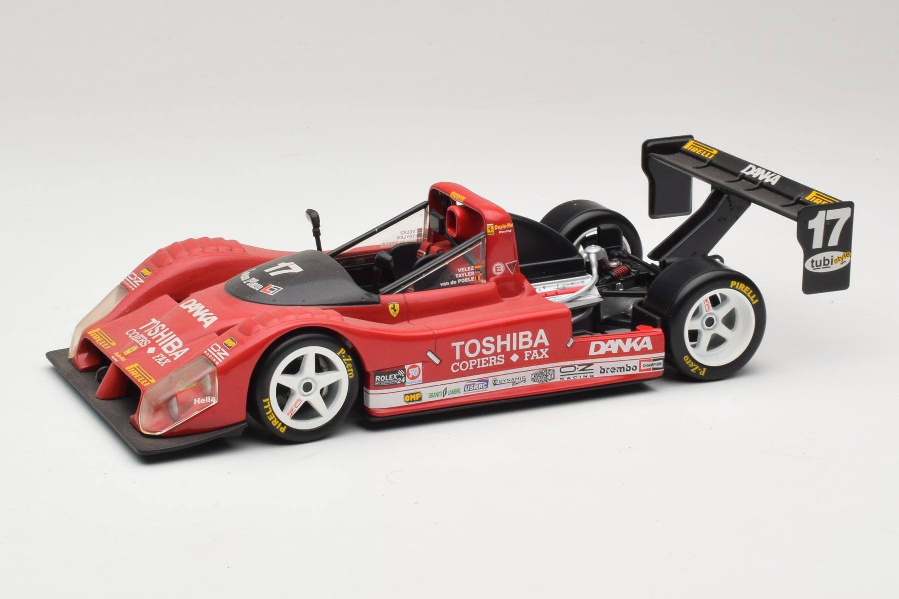 Hot Wheels Ferrari 333 SP Toshiba #17 1:18