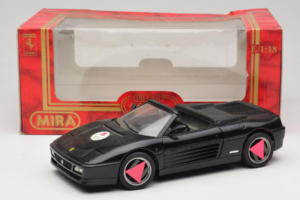 Ferrari 348 Spider Black Mira 1:18 6181 Diecast - image 8 of 8