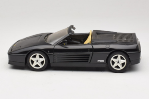 Ferrari 348 Spider Black With Silver Wheels Mira 1:18 6918 Diecast - image 4 of 8