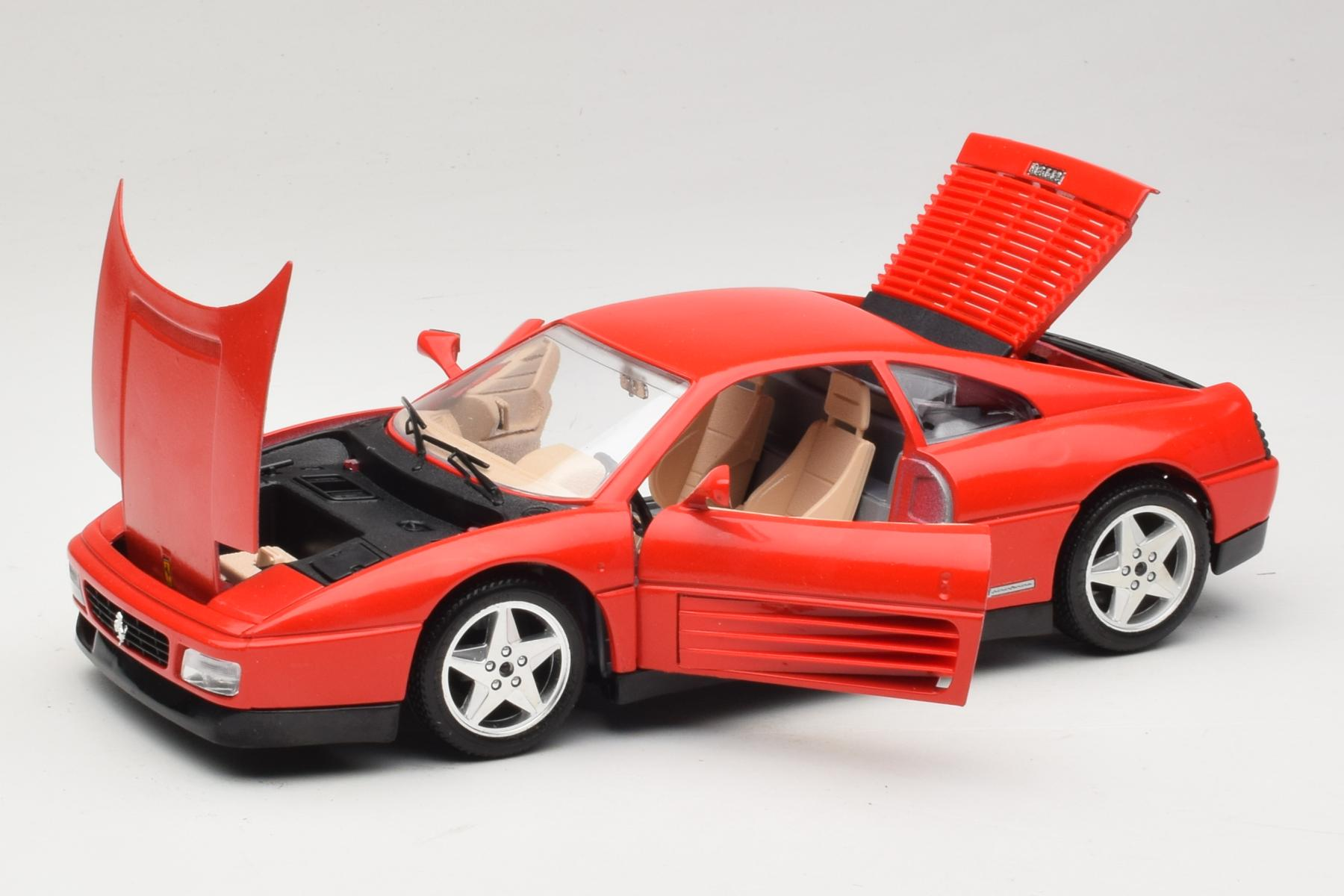 Bburago Ferrari 348 tb 1:18 Red Diecast Replica