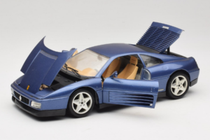 Ferrari 348tb Dark Blue Metallic Bburago 1:18 3039-B1 Diecast - image 2 of 8