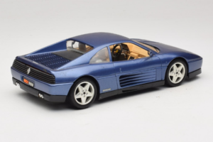 Ferrari 348tb Dark Blue Metallic Bburago 1:18 3039-B1 Diecast - image 3 of 8