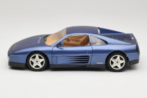 Ferrari 348tb Dark Blue Metallic Bburago 1:18 3039-B1 Diecast - image 4 of 8