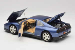 Ferrari 348tb Dark Blue Metallic Bburago 1:18 3039-B1 Diecast - image 5 of 8