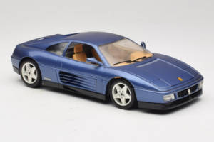 Ferrari 348tb Dark Blue Metallic Bburago 1:18 3039-B1 Diecast - image 6 of 8